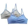 thumbnail image 1 of George Girls cotton training bra two pack, 1 of 7