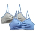 thumbnail image 1 of George Girls cotton training bra two pack, 1 of 7
