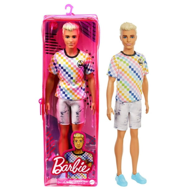 Barbie Ken Fashionistas Doll #211 with Blond Hair and Cactus Tee