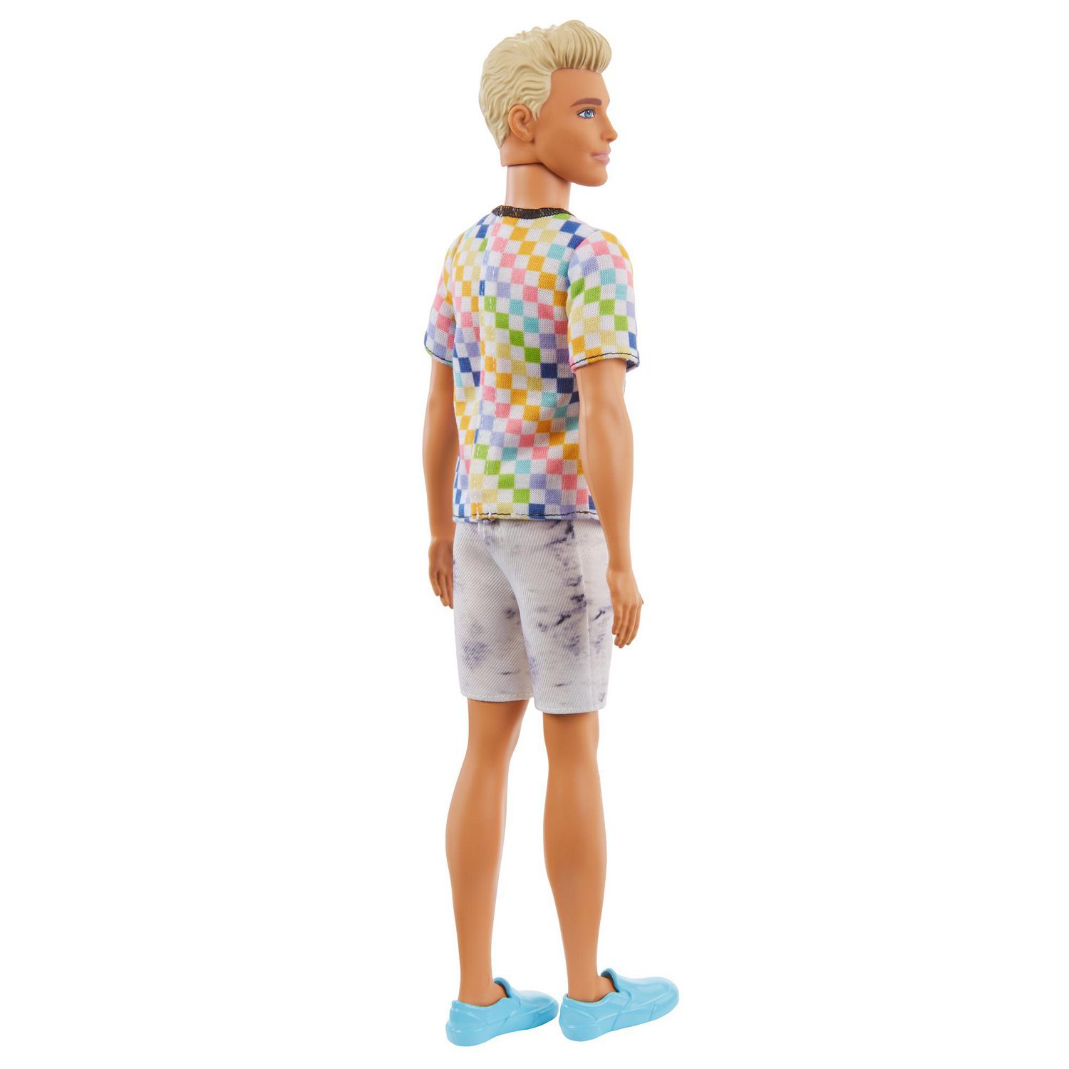 Barbie Ken Fashionistas Doll with Sculpted Blonde Hair Wearing a