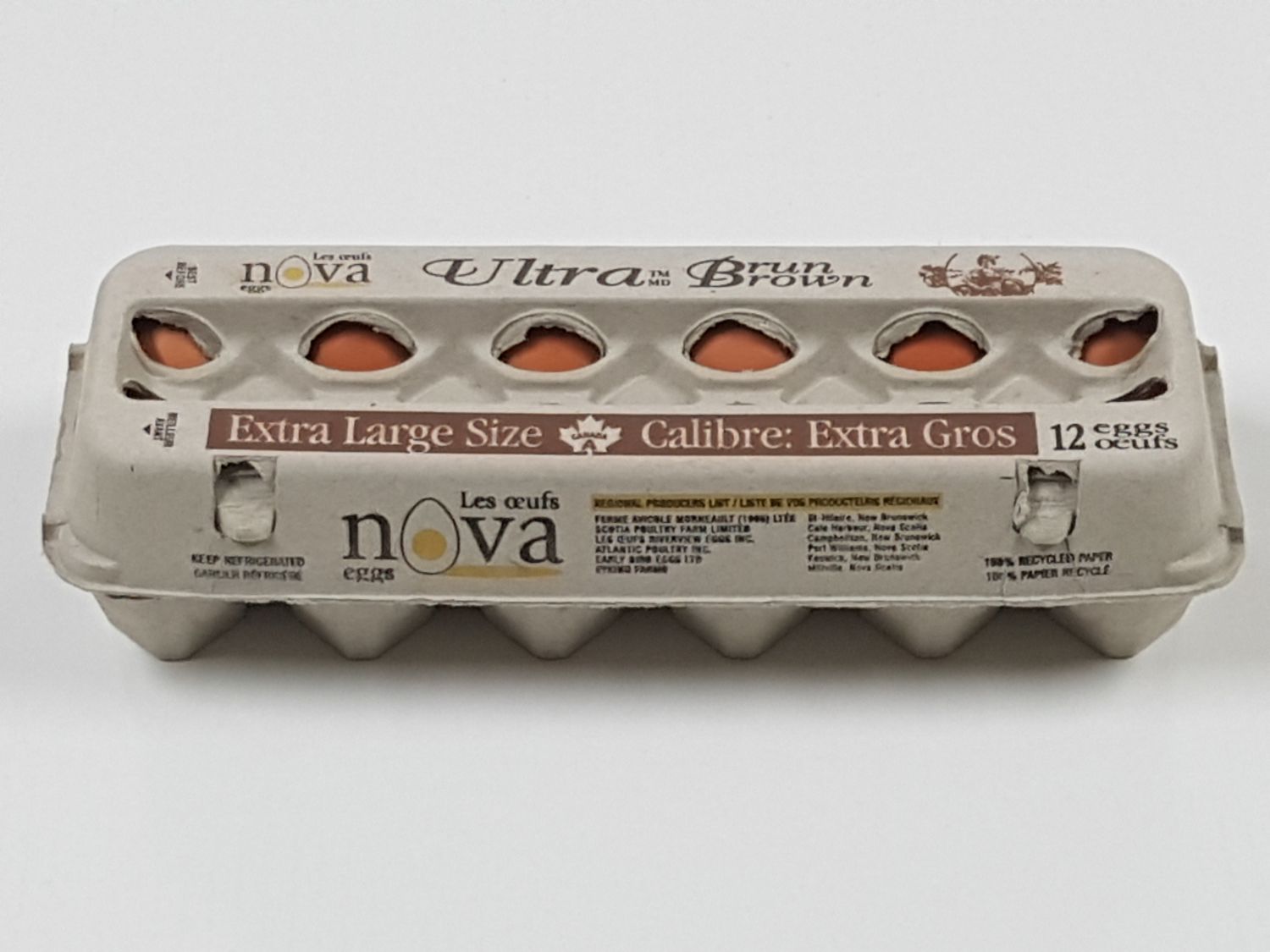 Nova Ultra XL Brown Eggs Walmart Canada