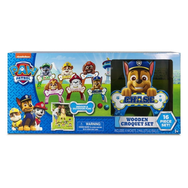 Paw Patrol Wooden Croquet Set - Walmart.ca