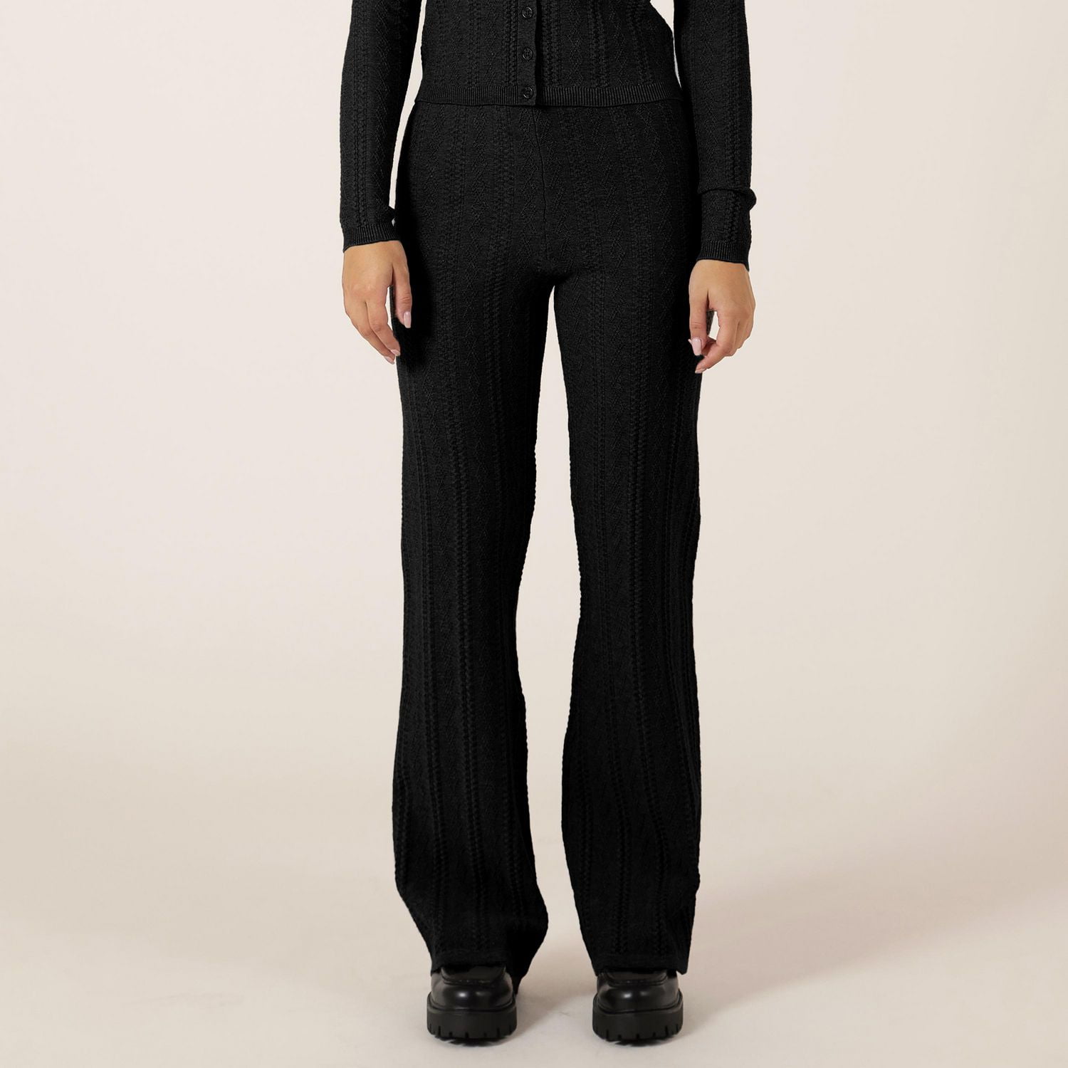 Bloom Girl Straight leg knit pant