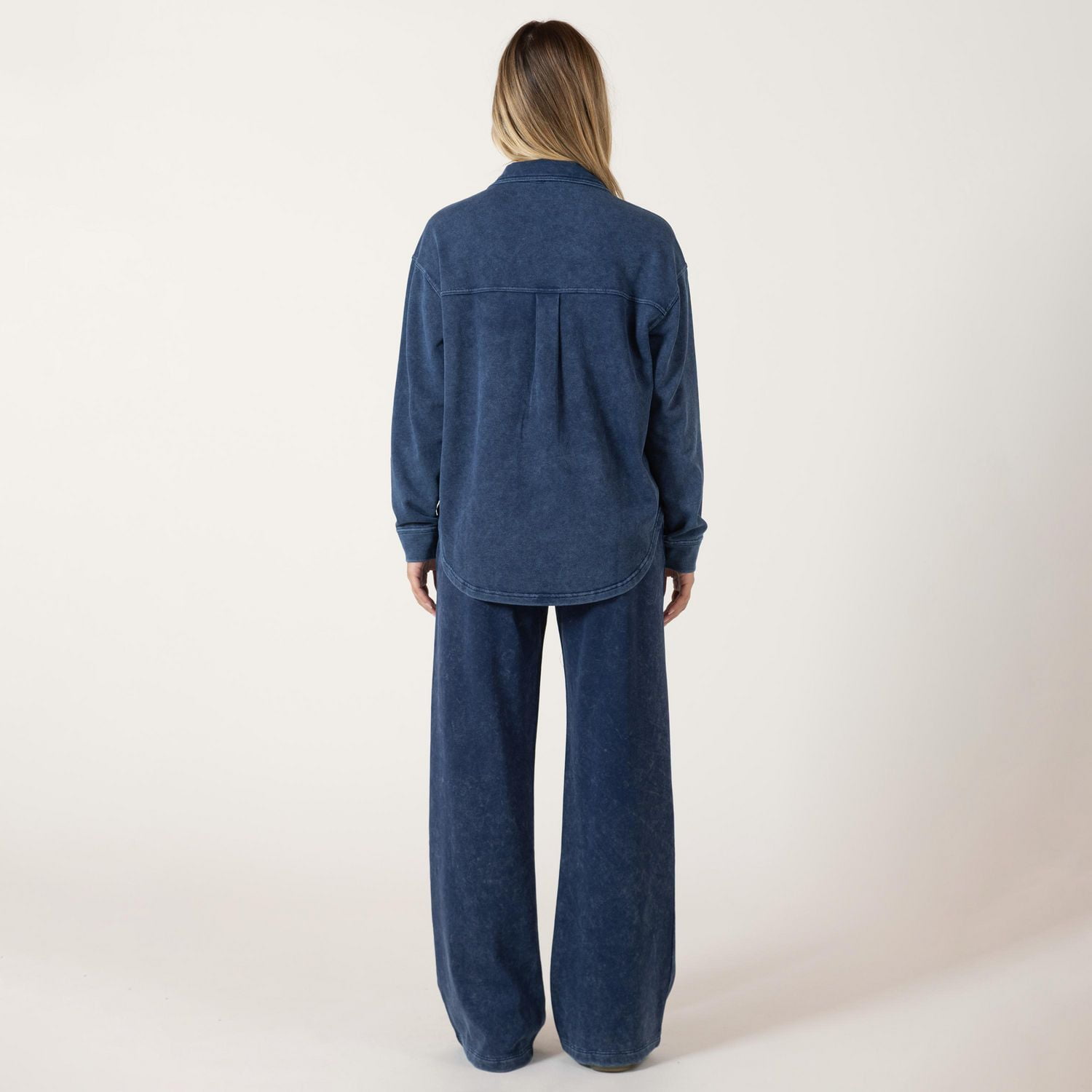 Bloom Girl Loose fit button up shirt