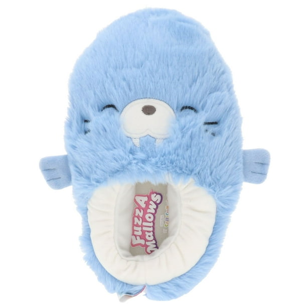 Girls Walrus Squishmallows Plush Slippers Walmartca 0814