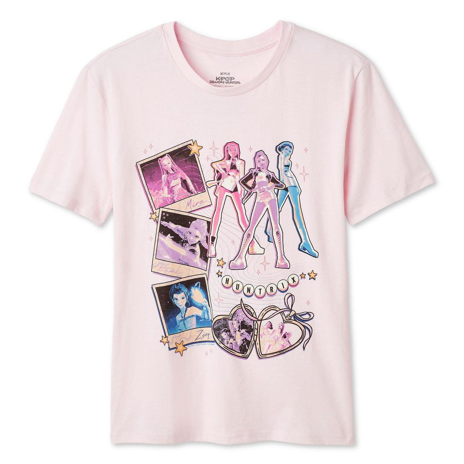 T-shirt Huntrix Les Guerrières de la K-pop pour filles