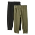 thumbnail image 1 of George Toddlers' Gender Inclusive Fleece Jogger 2-Pack, 1 of 2
