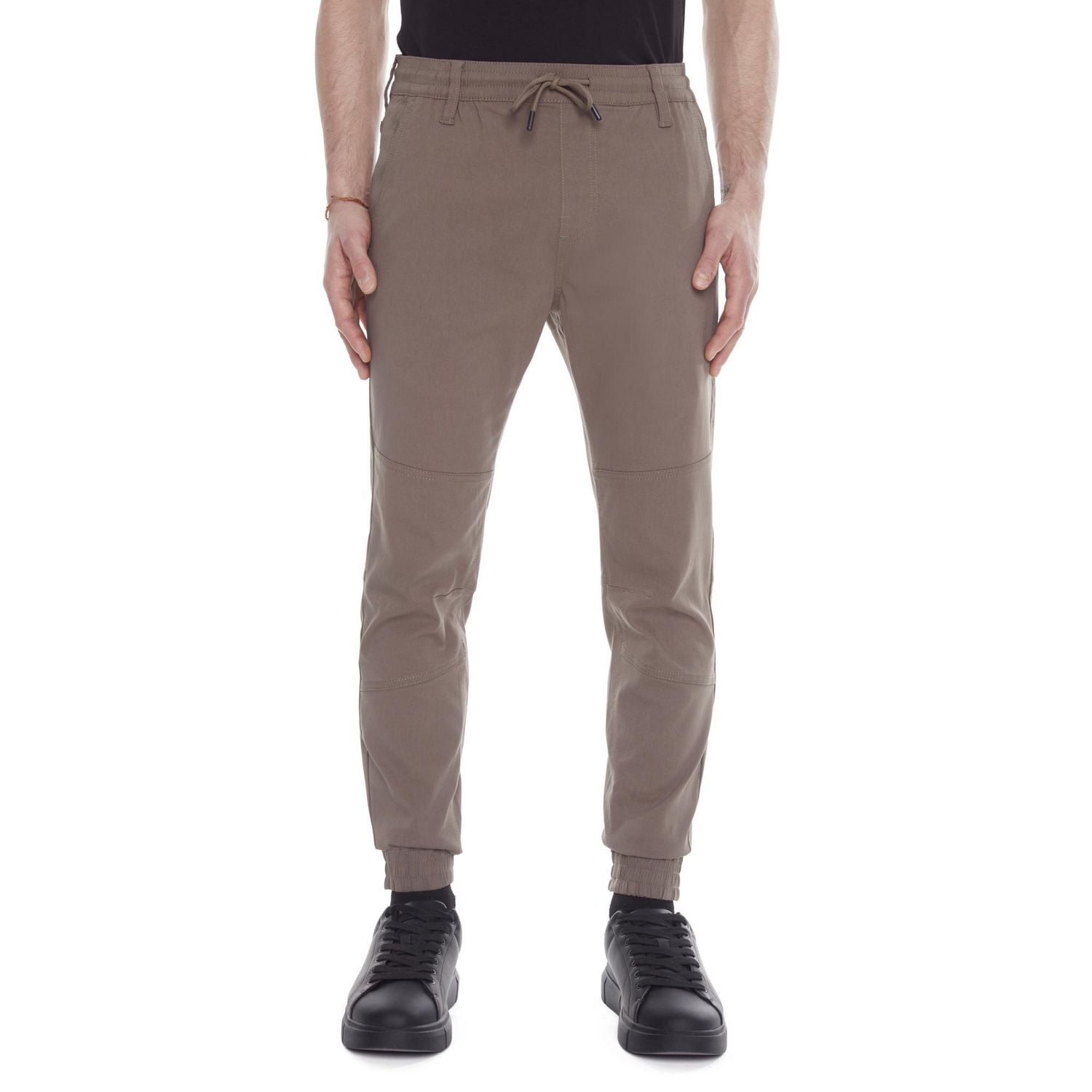 Dark Black Men's Comfort Stretch  Pull-On Jogger, Sizes S-XXL