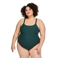 thumbnail image 1 of Maillot de bain 1 pièce à encolure dégagée George Plus pour femmes, 1 of 6