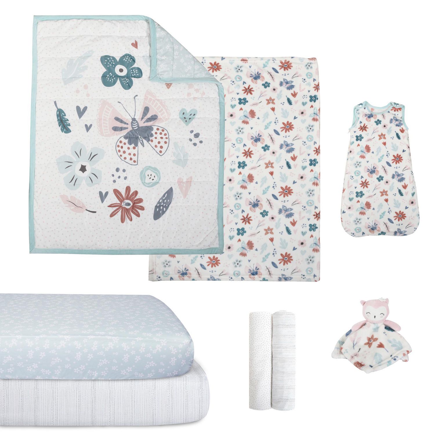 Crib bedding clearance sets walmart