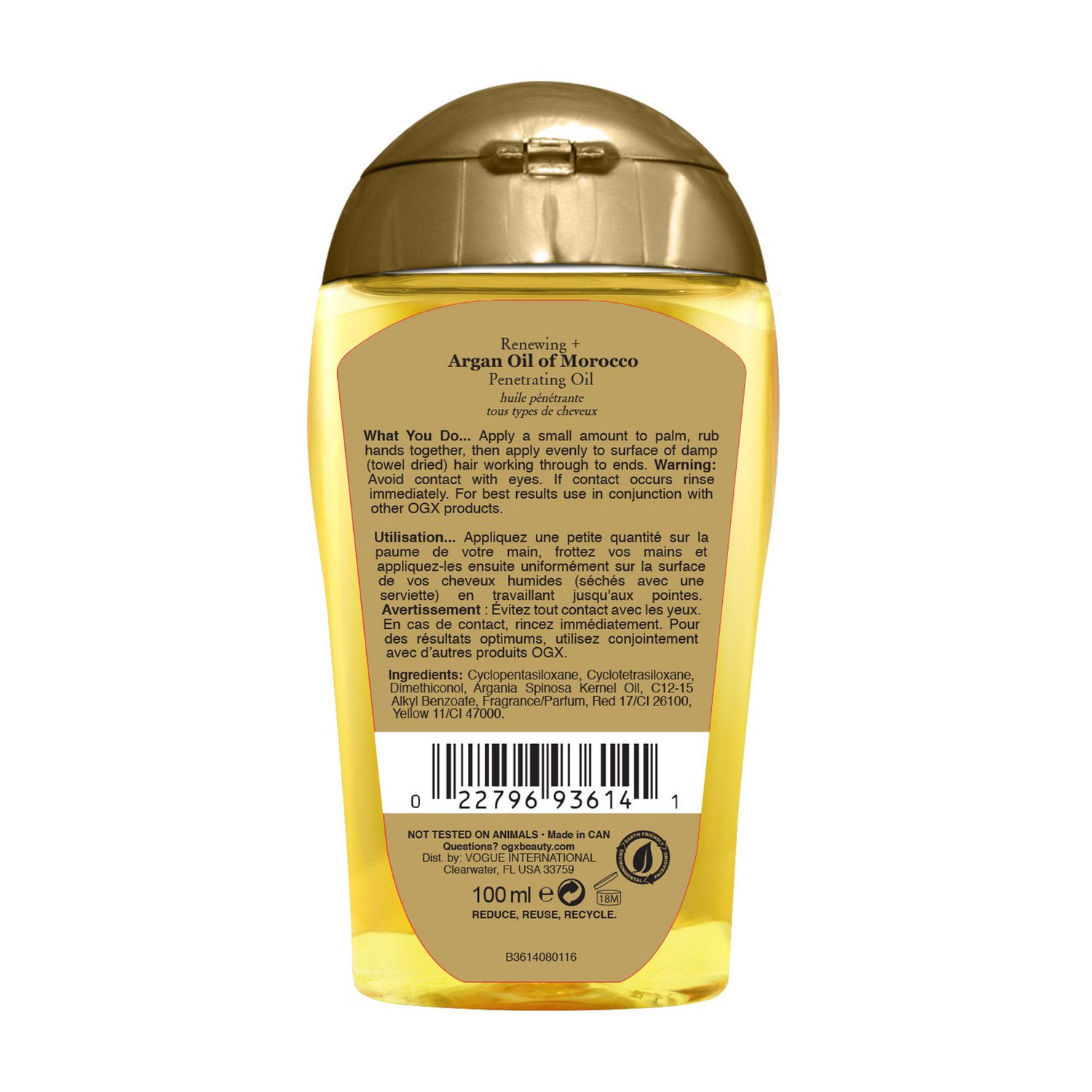 OGX Renewing + Argan Oil of Morocco Penetrating Oil, 100 mL