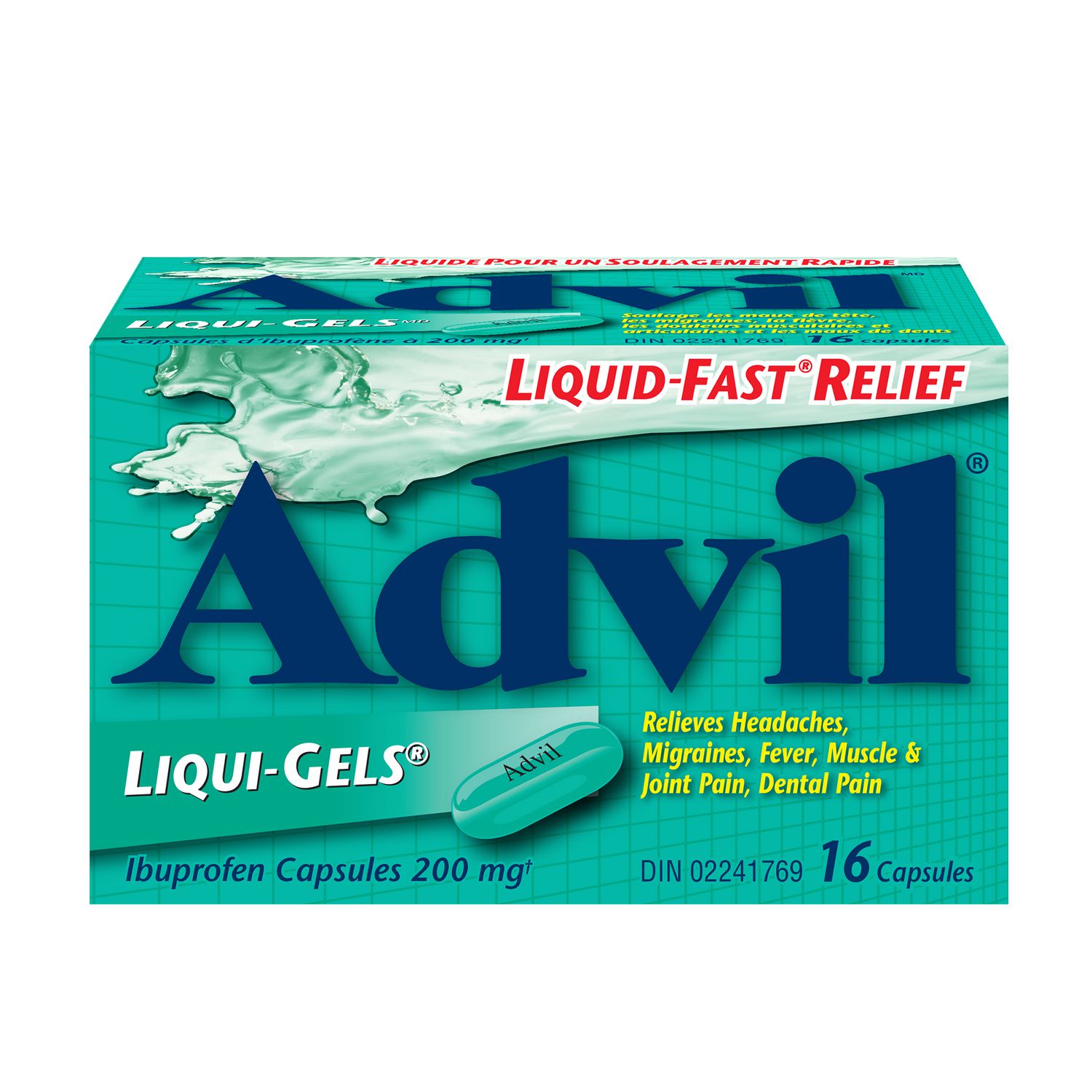 Advil Liqui Gels 16's