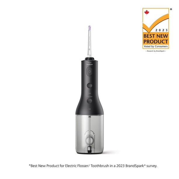 Philips Sonicare Power Flosser 3000 Cordless, Oral Irrigator, Black