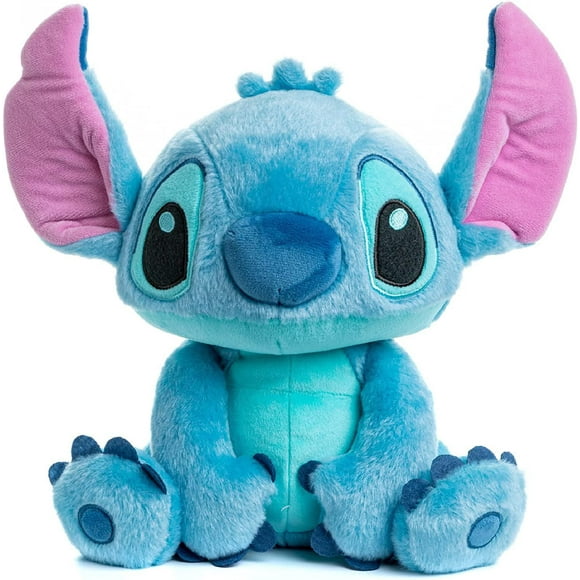 Kids Preferred Disney Laughing & Spinning Stitch Stuffed Animal Plush Toy, Laughs and spins