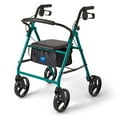 thumbnail image 1 of Medline Basic Steel Rollator with 8" Wheels, Green, 1 of 3