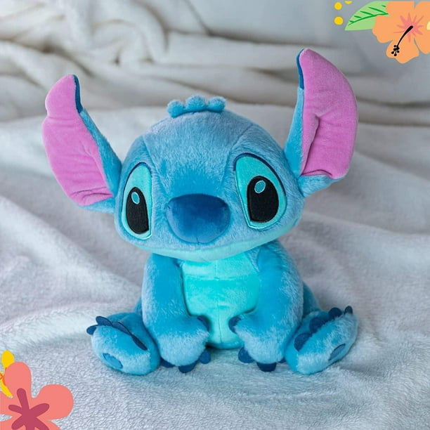 Disney - Lilo & Stitch, Stitch, Bleu, 50 cm, à partir de 0 Mois :  : Jeux et Jouets