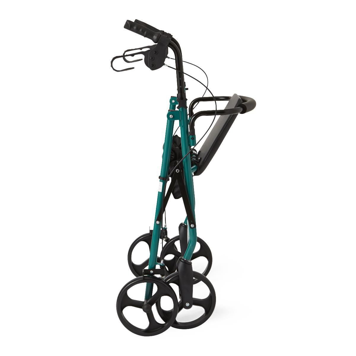 Medline Basic Steel Rollator with 8" Wheels, Green