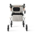 thumbnail image 3 of Medline Empower Rollator with Microban-Treated Touch Points and Seat, White, 3 of 4