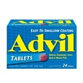thumbnail image 1 of Advil Regular Strength Tablets for Headaches and Pain Relief, 200 mg Ibuprofen, 24 Count, 1 of 5