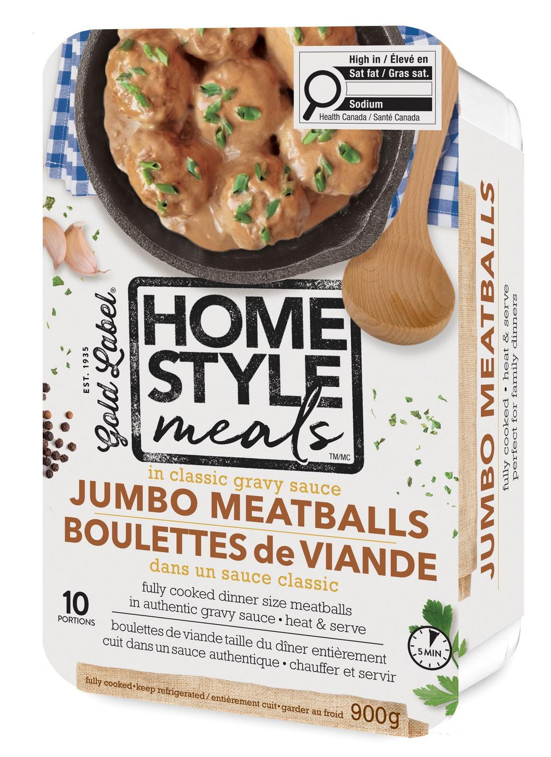 Gold Label Homestyle Jumbo Meatballs in Gravy Sauce, Gold Label Meatballs in Gravy Sauce