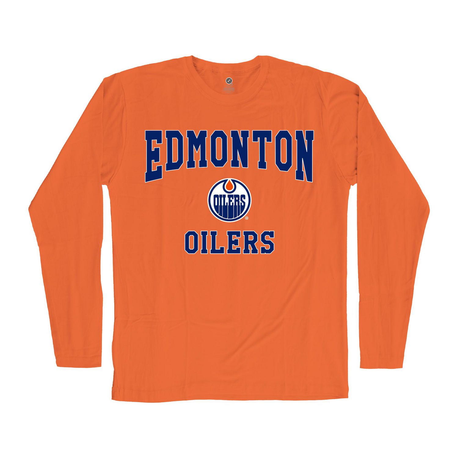 T-shirt à manches longues pour hommes des Oilers d'Edmonton de la LNH *Exclusivité en ligne