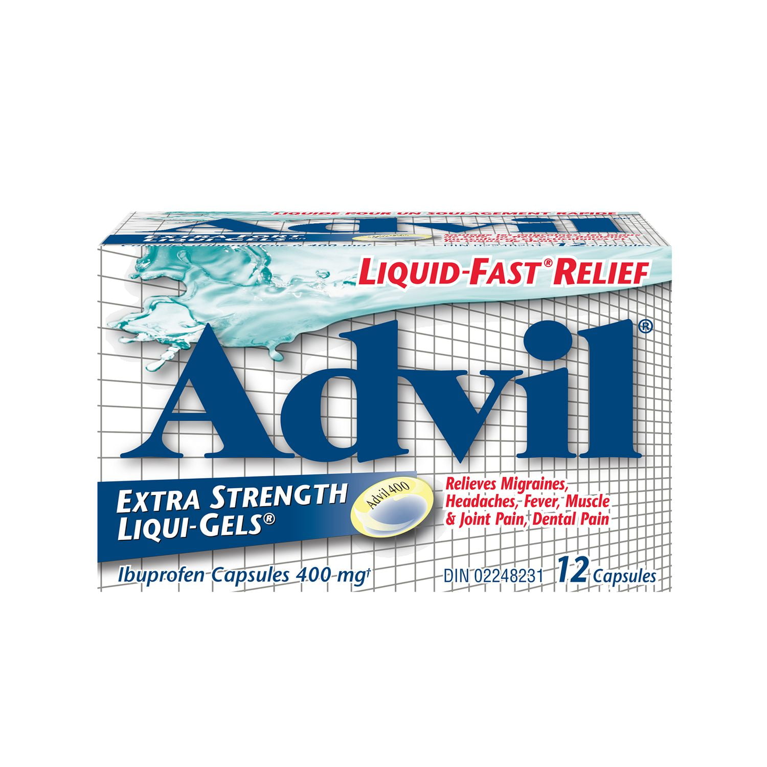 Advil Extra Strength Liqui Gels 12's