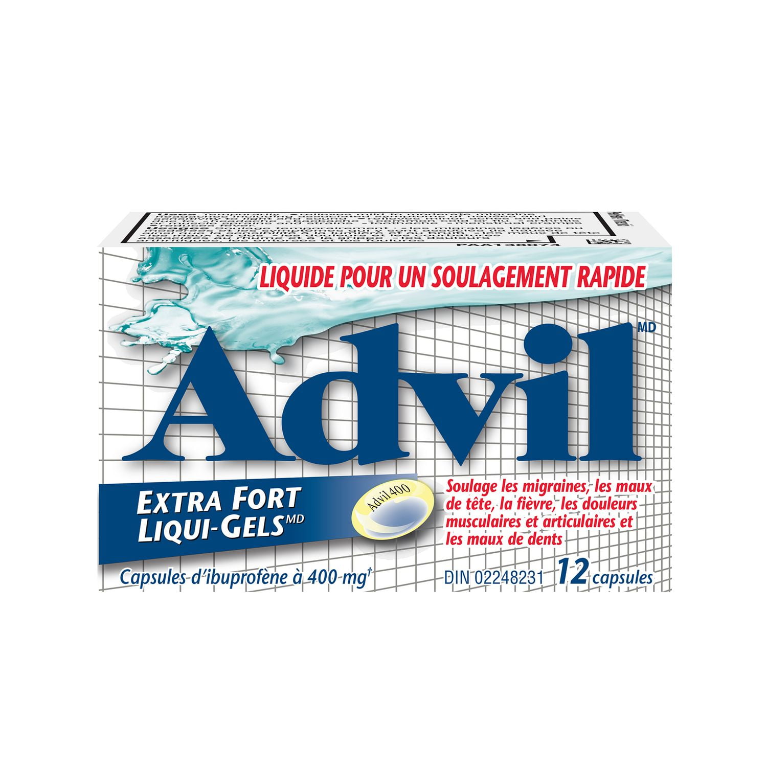 Advil Extra Strength Liqui Gels 12's