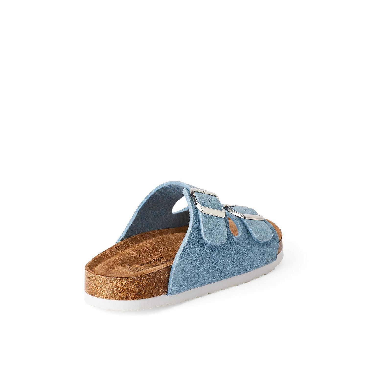 Time and Tru Women's Double Buckle Sandals