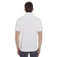 thumbnail image 3 of Dark Black Men's Short-Sleeve Polo with Pockets, 3 of 6