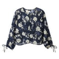 thumbnail image 1 of George Women's Printed Blouse, 1 of 6