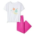 thumbnail image 1 of George Girls' Two Piece Wide Leg Pant Set, 1 of 2