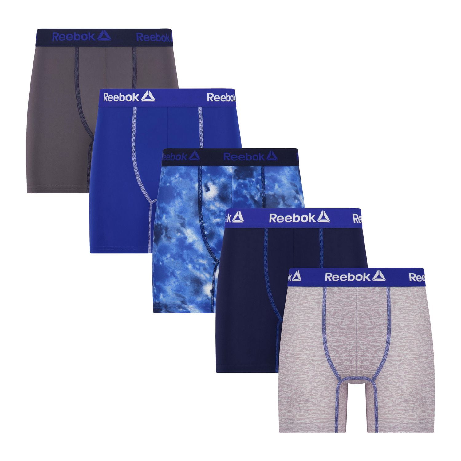 Culottes boxer de performance Reebok pour garçons, paquet 5