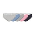 thumbnail image 1 of Reebok Girls' 5 Pack Cotton Stretch Hipster, 1 of 3