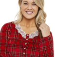 thumbnail image 4 of George Plus Women's Long Sleeve Nightgown, 4 of 6