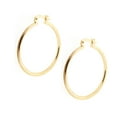 thumbnail image 1 of Crystal earring studs 14kt gold plated, 1 of 1