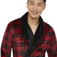 thumbnail image 4 of George Men's Plush Robe, 4 of 6