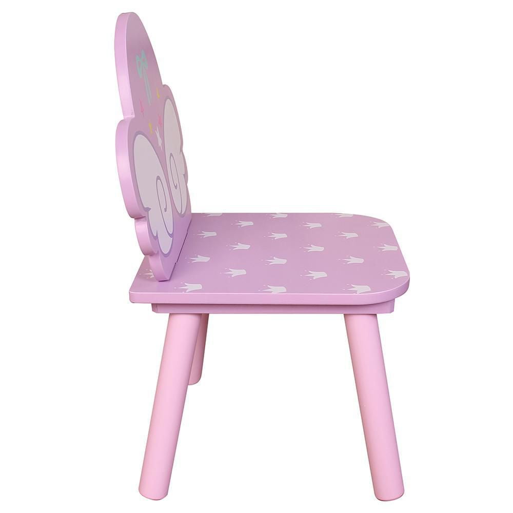 Kids unicorn shop table and chairs