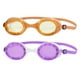 Lunettes de natation Dolfino pour enfants, paquet de 2 orange / violet – image 1 sur 1