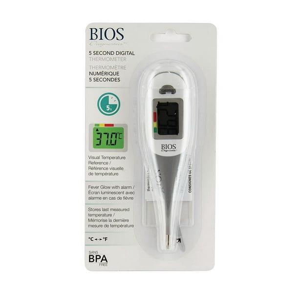 Thermomètre numérique 8 secondes – BIOS Medical