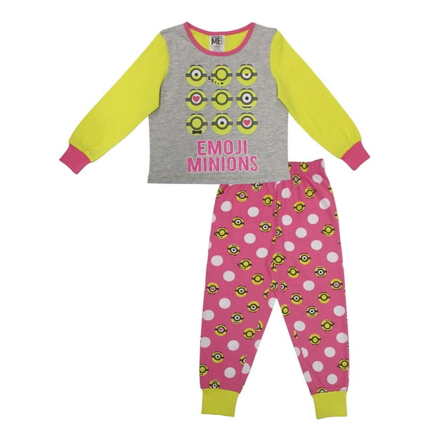 Ensemble 2 pièces pyjama de Minions pour filles