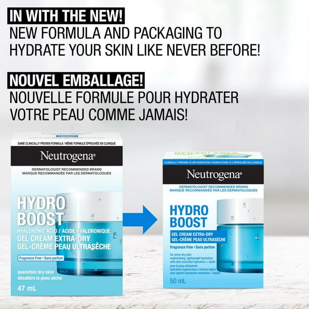 Neutrogena Hydro Boost Fragrance-Free Hydrating Cleansing Gel, Facial  Cleanser, Hyaluronic Acid, Paraben Free - 230 ml
