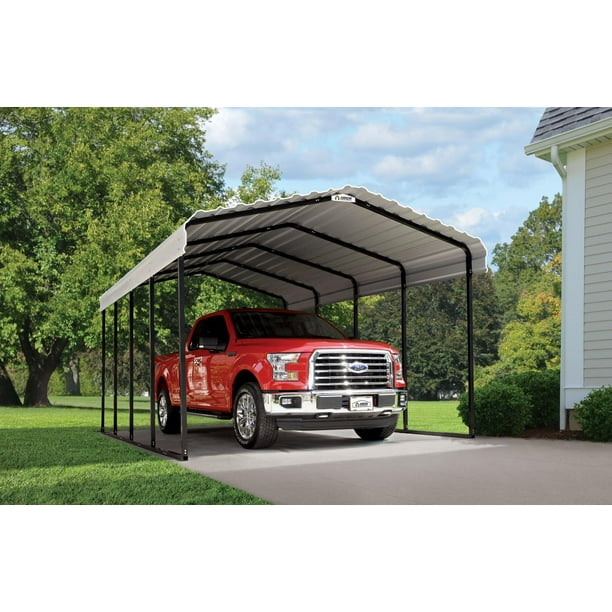 Arrow Abri d'auto 12 pi x 20 pi x 9 pi Coquille d'oeuf Walmart.ca