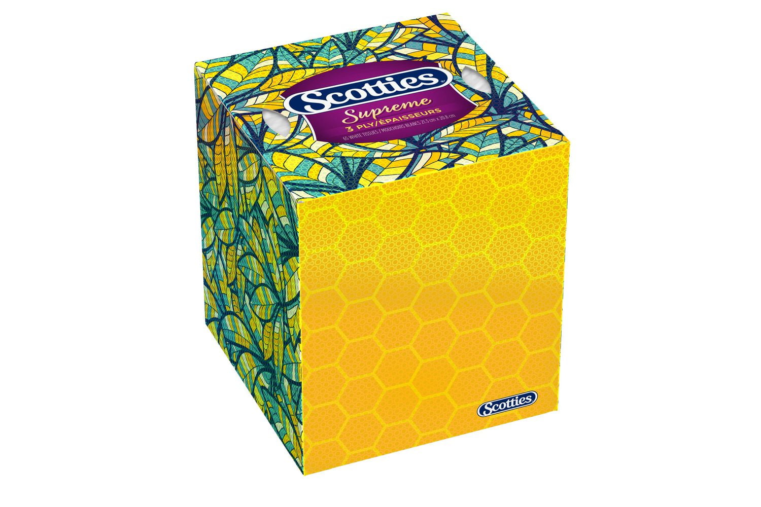 Scotties Supreme 3 Ply Facial Tissue Cube Walmart Canada