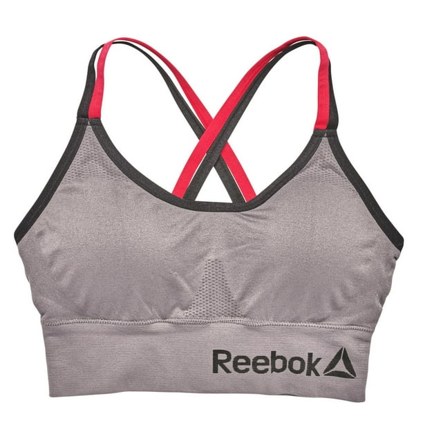 Reebok Ladies' 2 Pack Seamless Strappy Longline Bralettes 