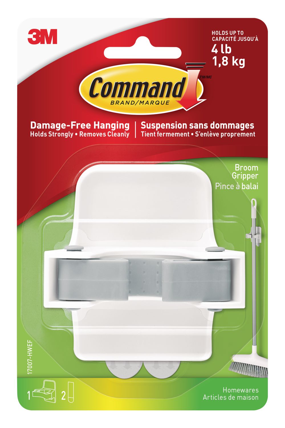 Command™ Broom Gripper, 17007-HWEF | Walmart Canada