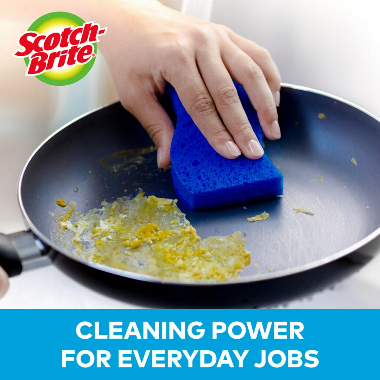 Scotch-Brite® No-Scratch Scrub Sponge, Pack of 3
