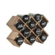 Farberware Étagère à épices en bois préremplie pour 10 pots Support en bois pour 10 pots – image 3 sur 4