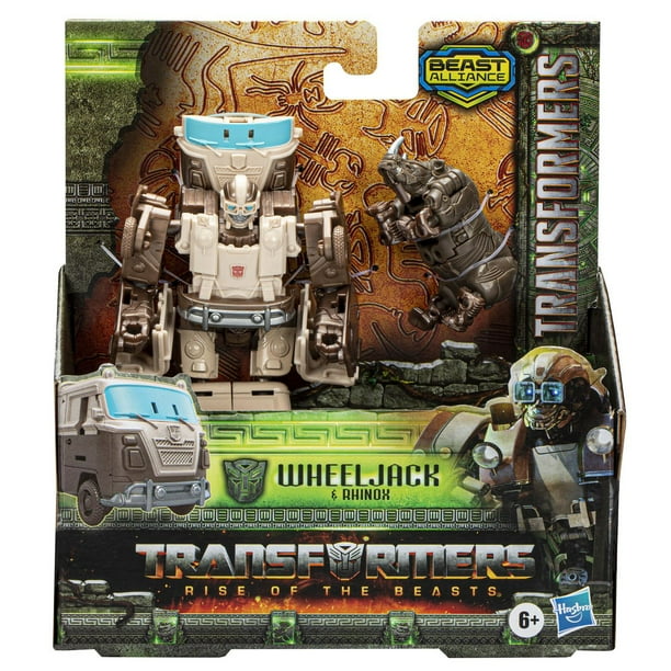 Transformers: Rise of the Beasts Movie Beast Alliance Beast Weaponizers,  Wheeljack & Rhinox 2-Pack 