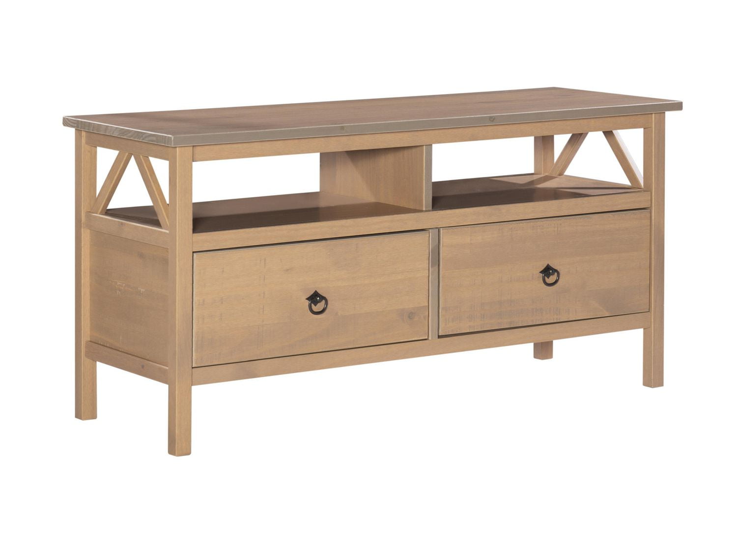 Edgewood Rustic Gray TV Stand Walmart Canada