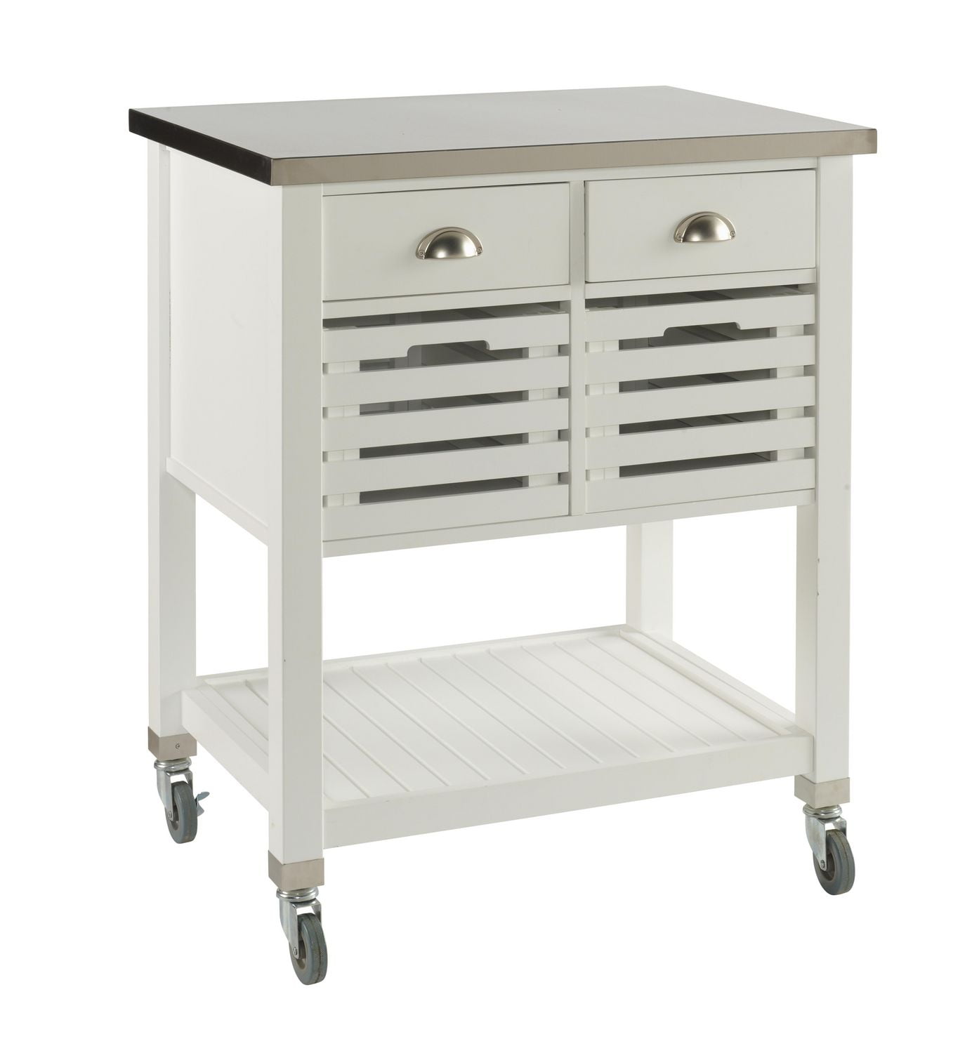 Fairfield White Kitchen Cart Walmart Canada